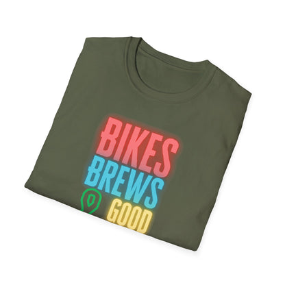 Bikes Brews & Good Vibes T-Shirt