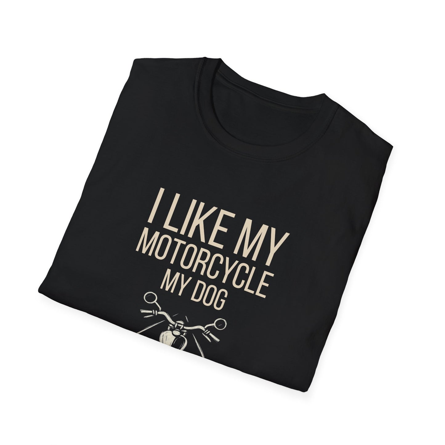 Motorcycle & Dog T-Shirt