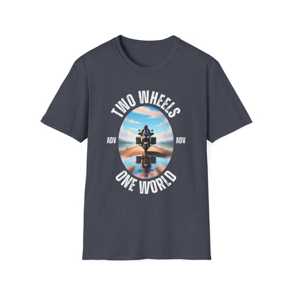 Two Wheels, One World ADV T-Shirt