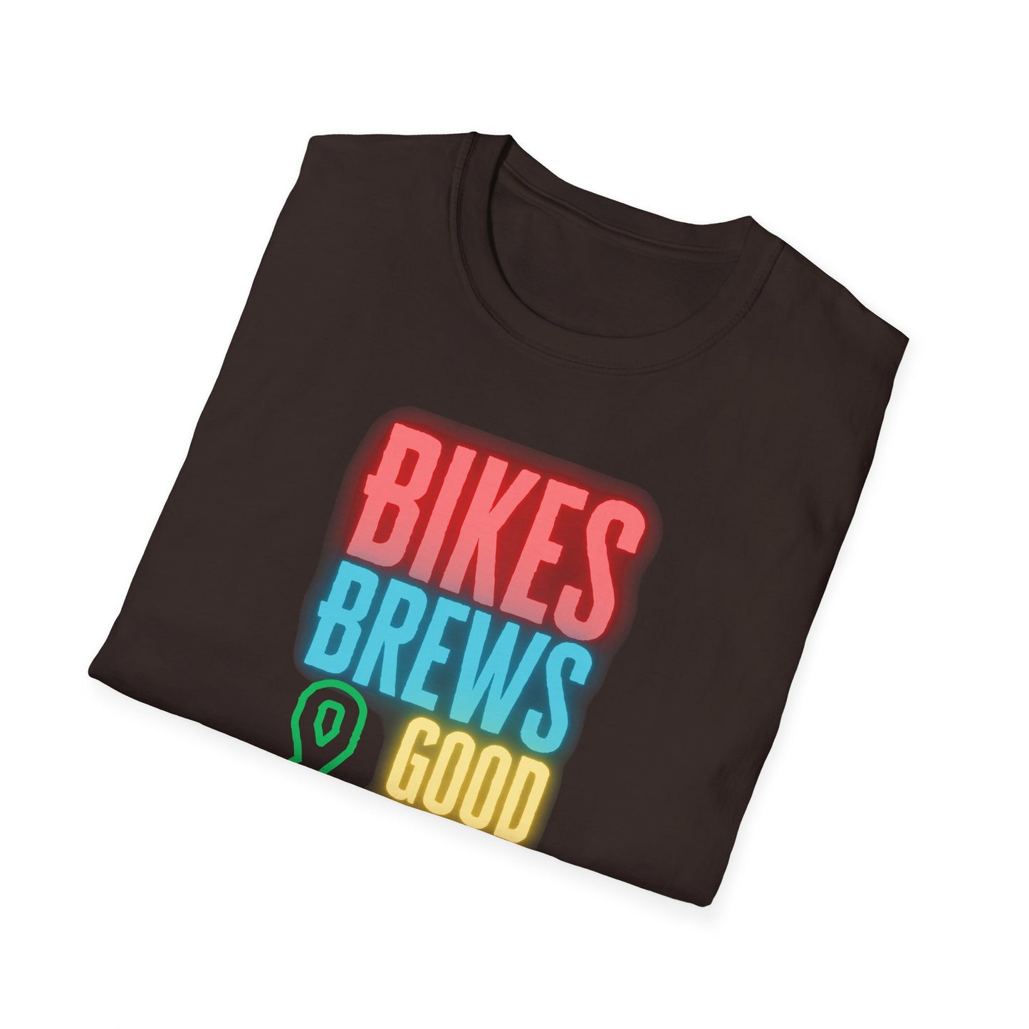 Bikes Brews & Good Vibes T-Shirt