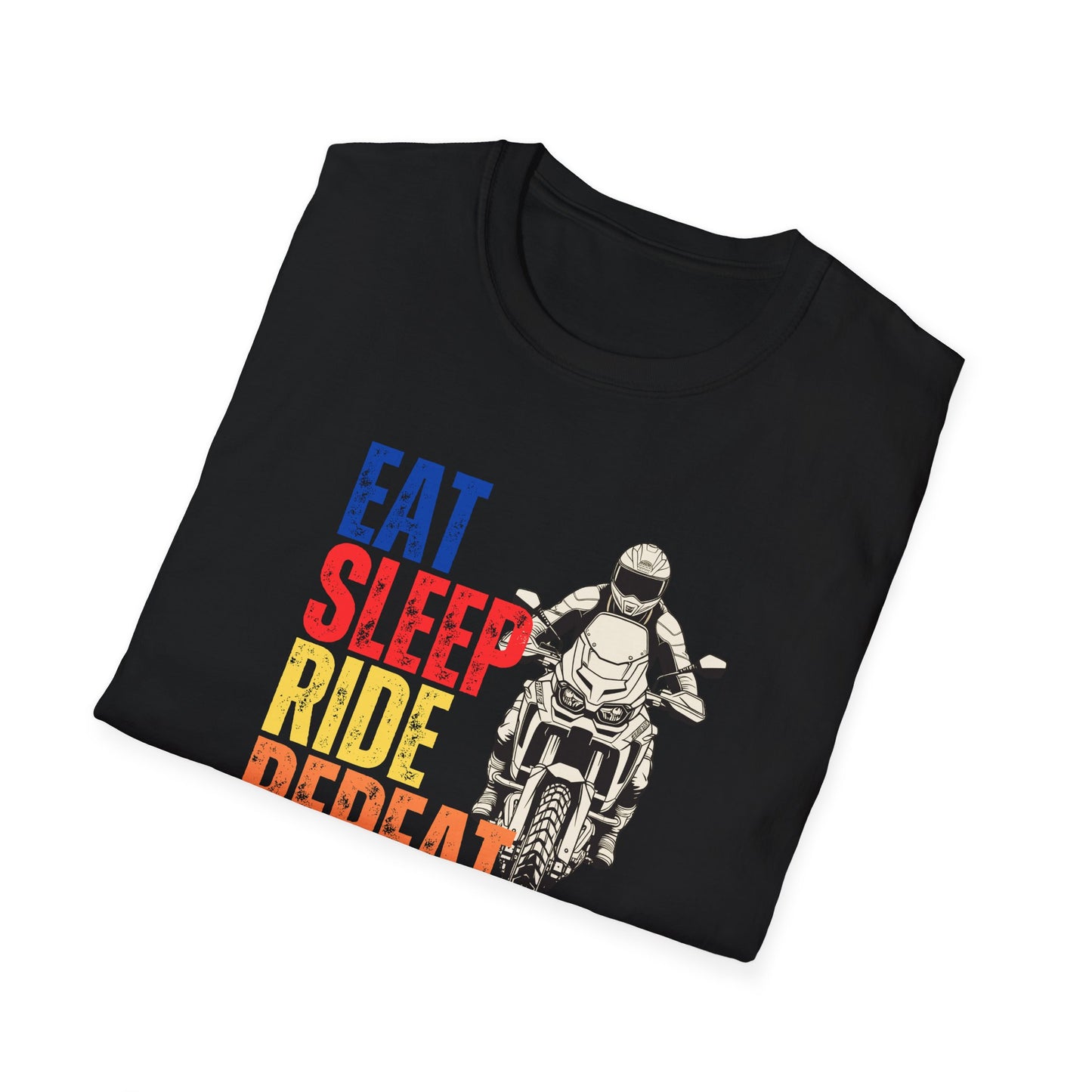 Eat Sleep Ride Repeat adv T-Shirt