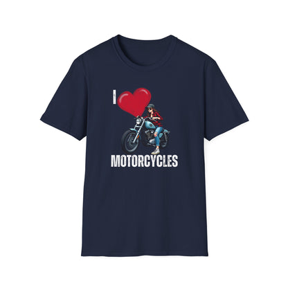 I Love Motorcycles T-Shirt