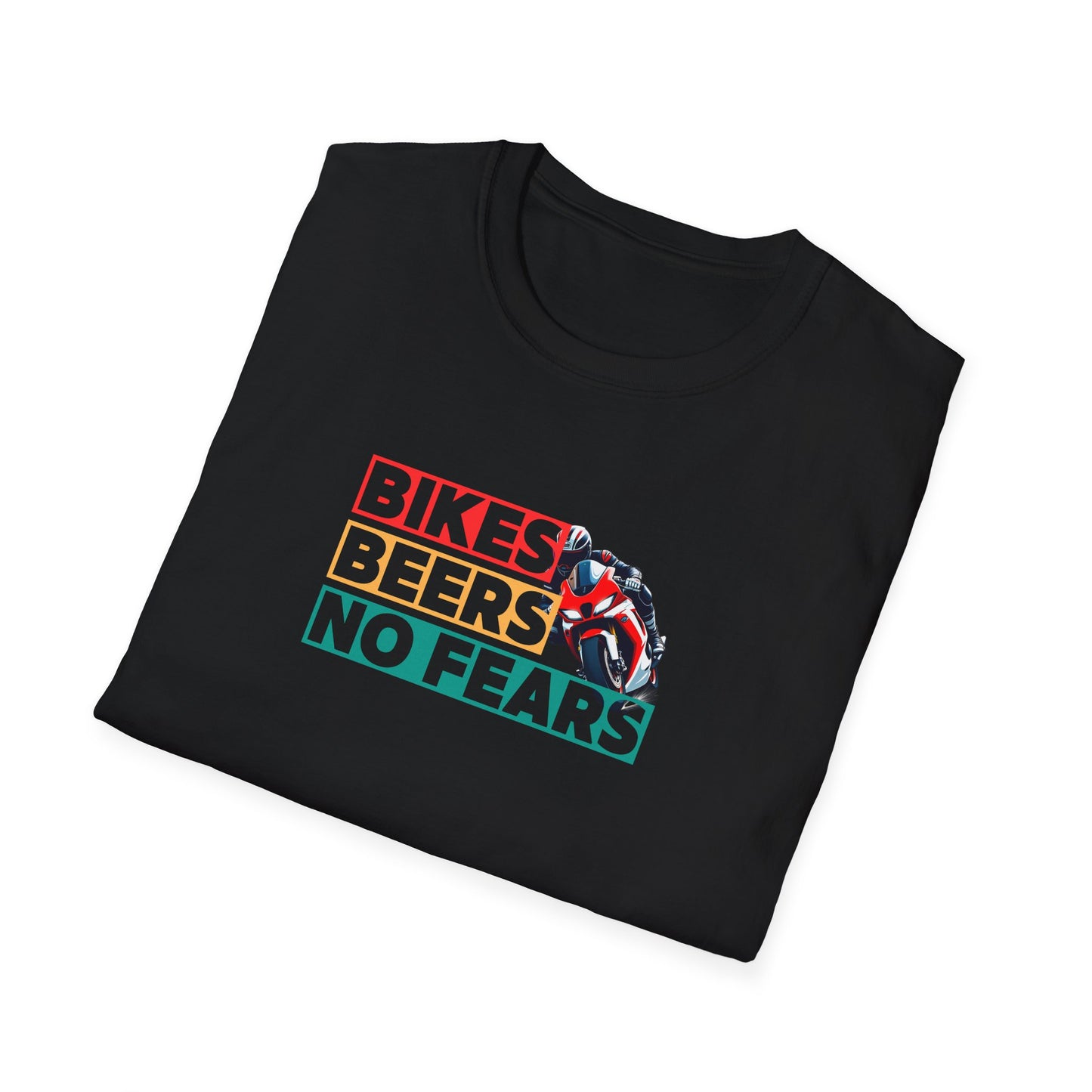 Bikes Beers No Fears T-Shirt