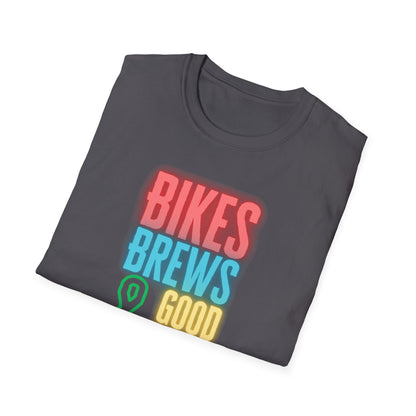 Bikes Brews & Good Vibes T-Shirt