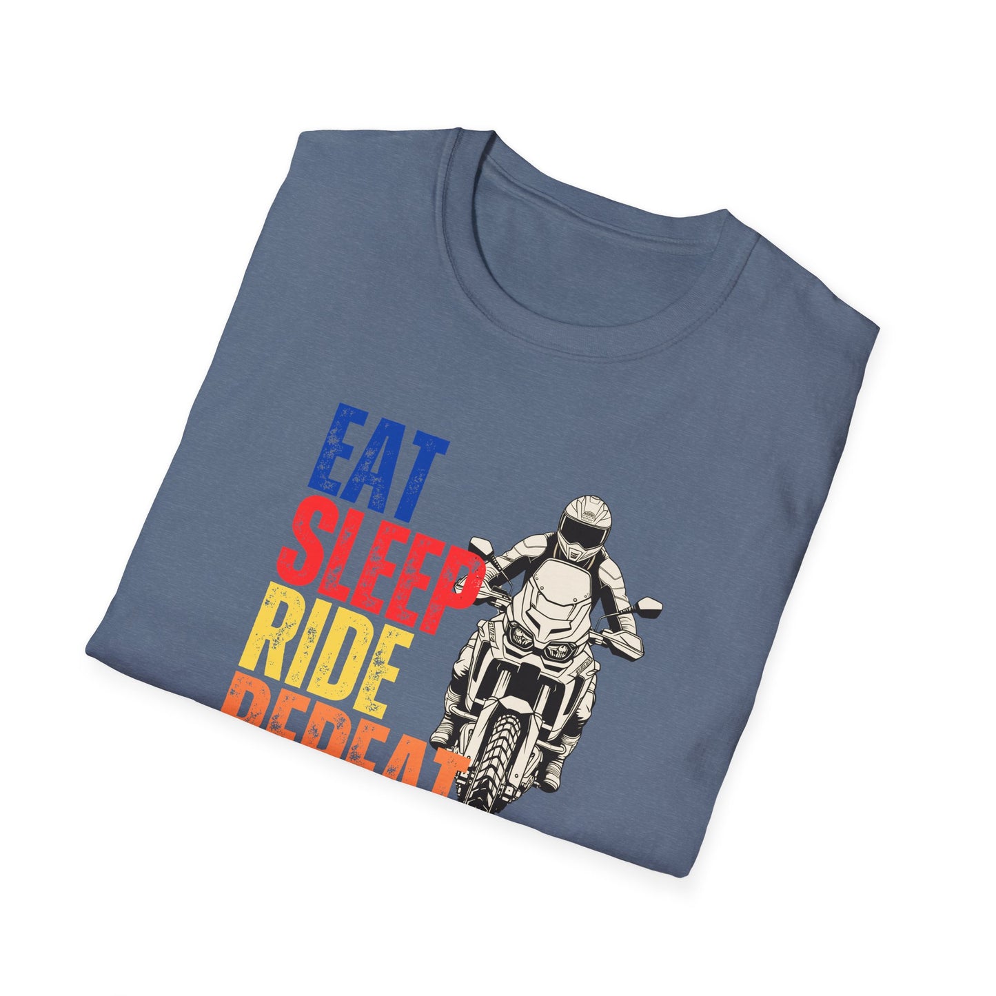 Eat Sleep Ride Repeat adv T-Shirt