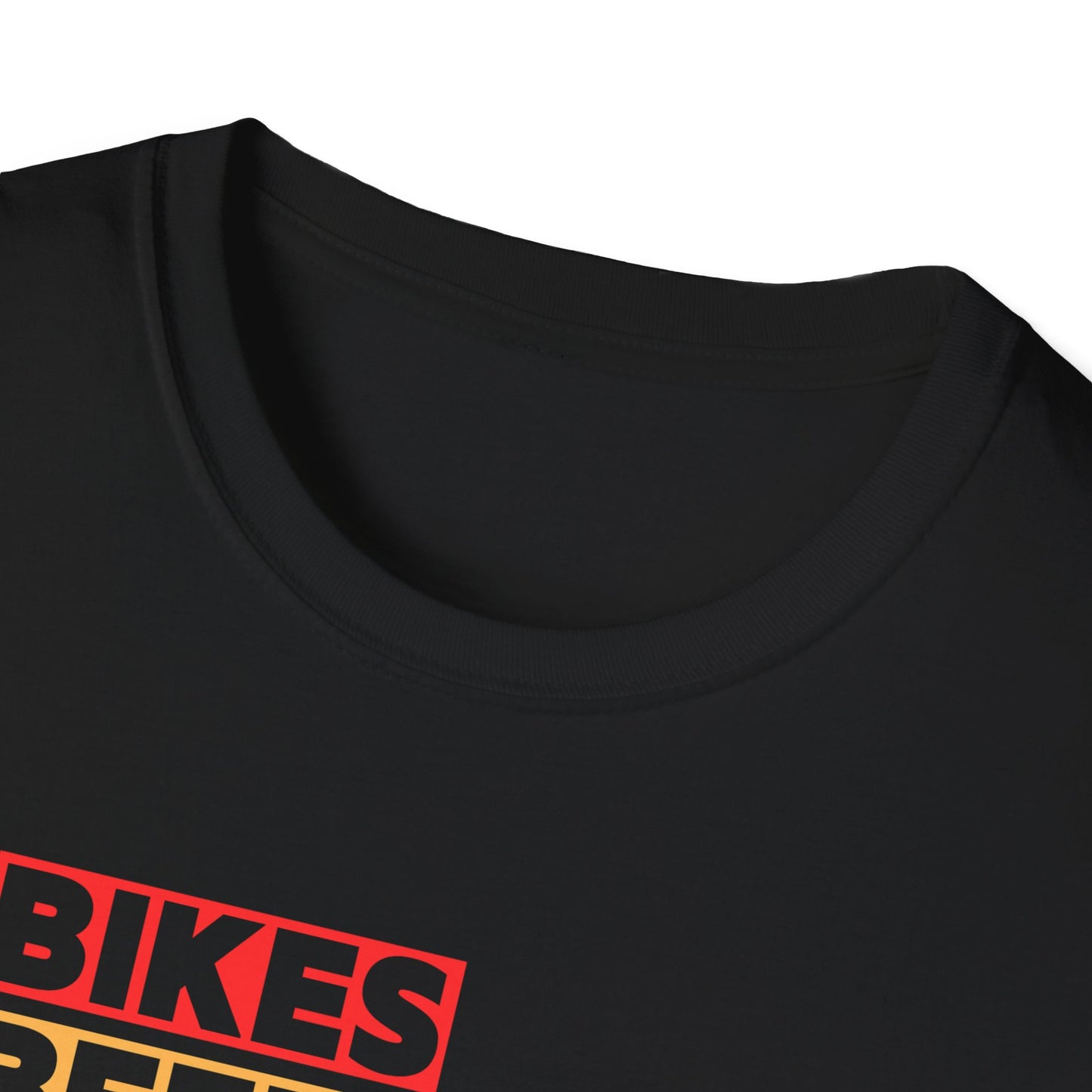 Bikes Beers No Fears (Txt) T-Shirt