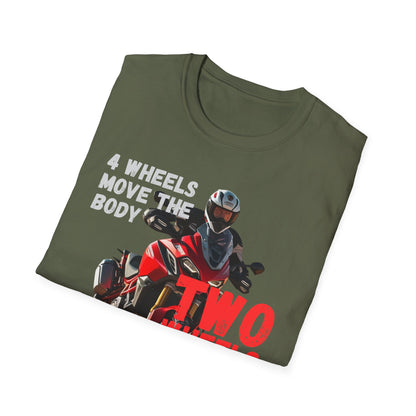 2 Wheels Move Your Soul T-Shirt