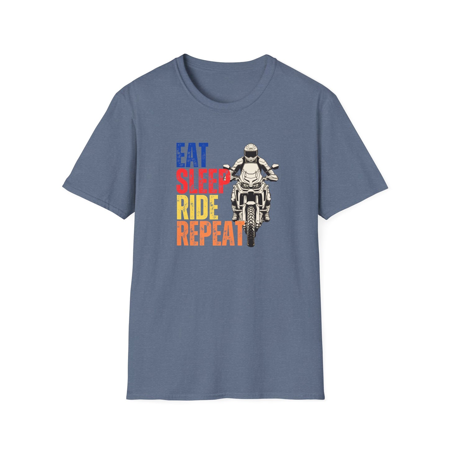 Eat Sleep Ride Repeat adv T-Shirt