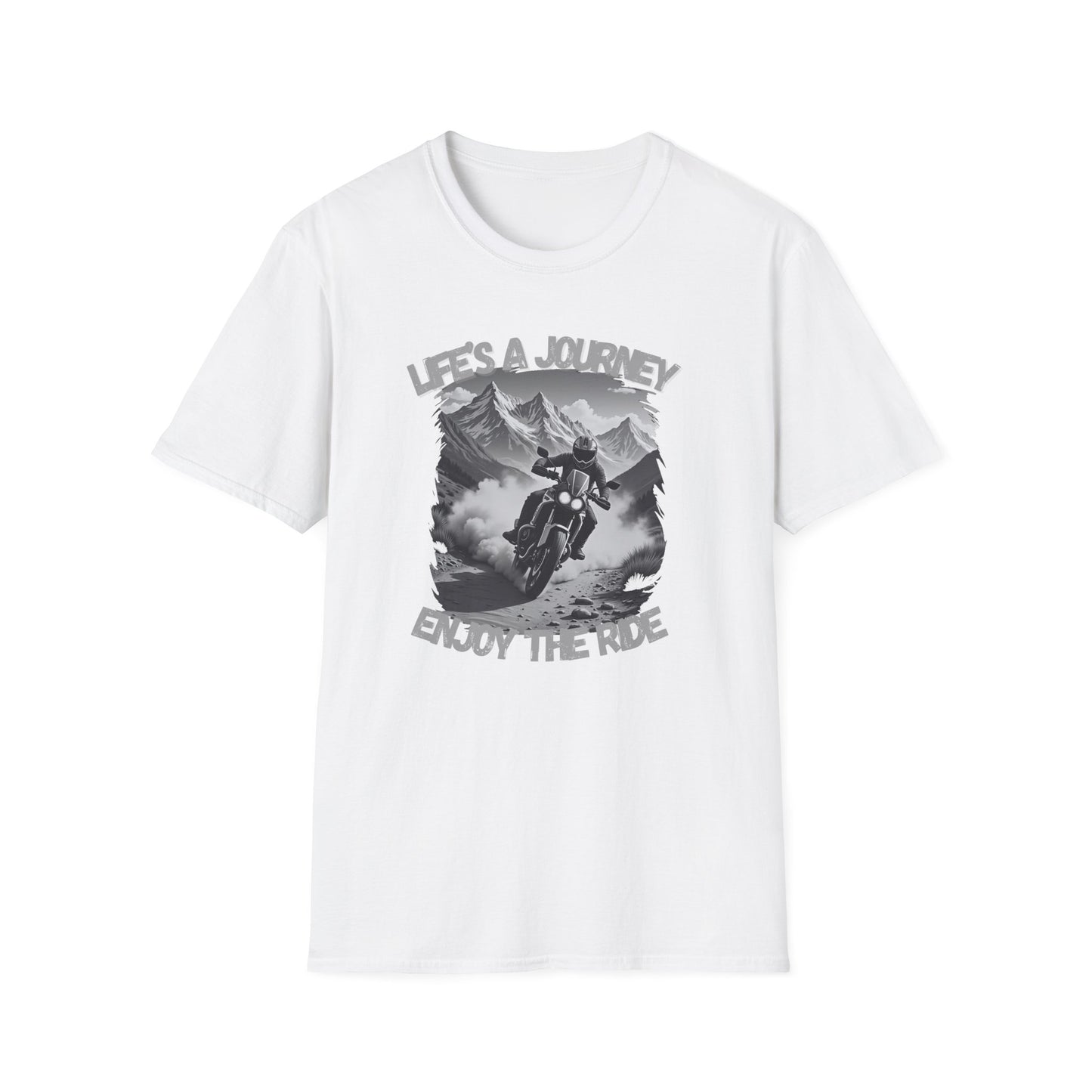 Life Is A Journey b/w T-Shirt