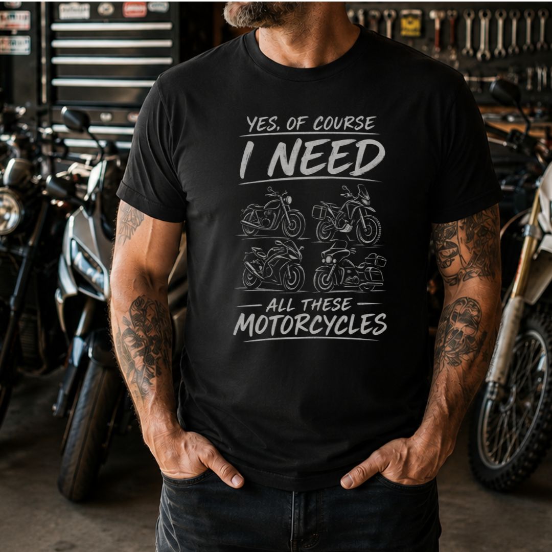 All These Motorcycles T-Shirt