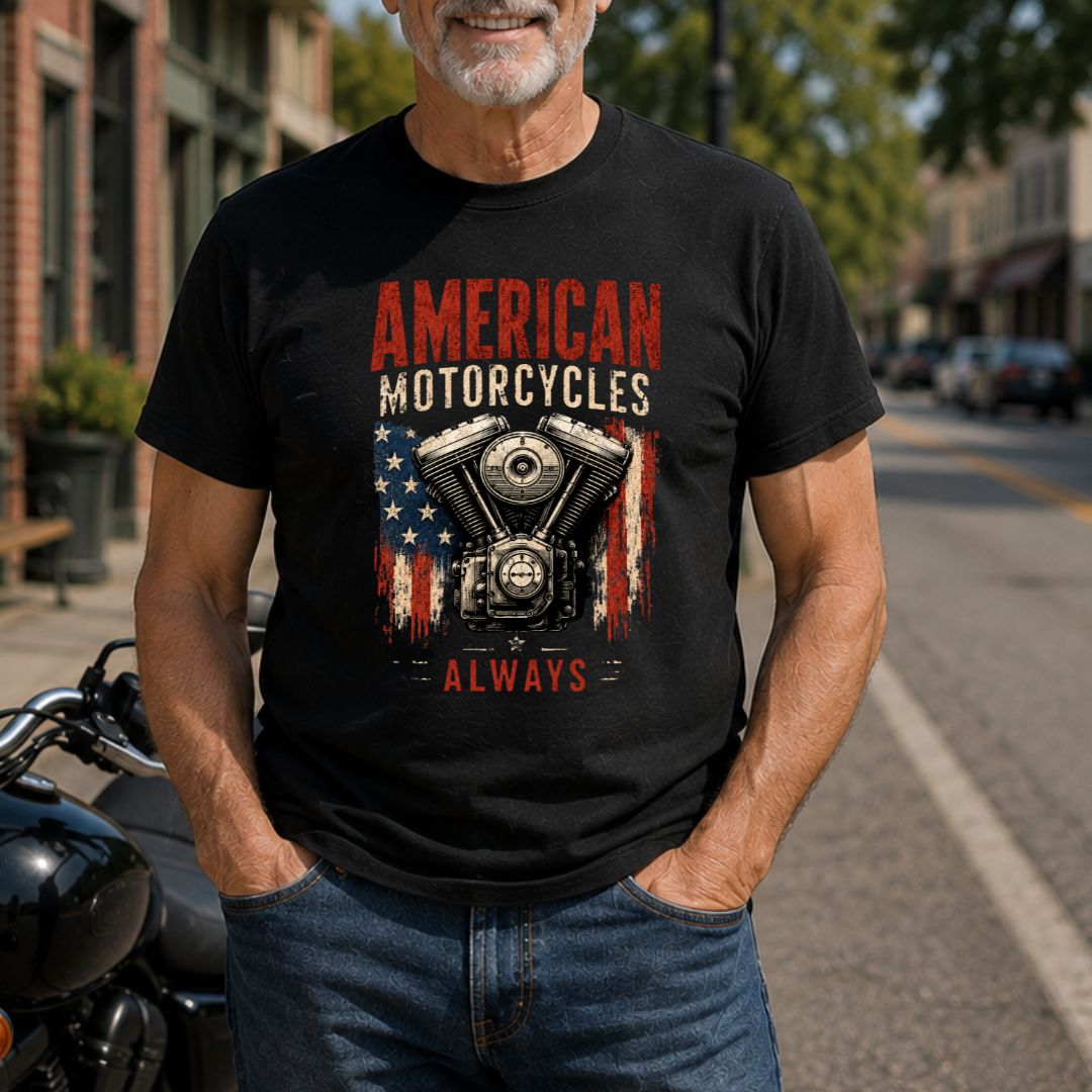 American Motorcycles Always T-Shirt