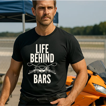 Behind Bars Sport Bike T-Shirt