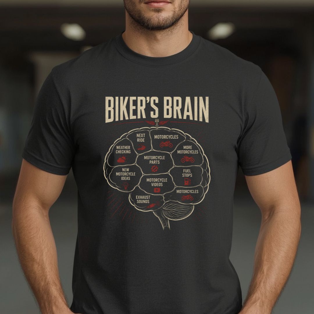 Biker's Brain T-Shirt