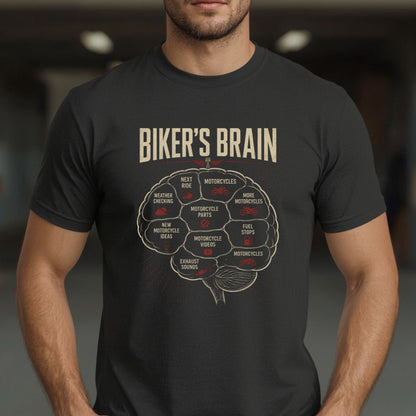 Biker's Brain T-Shirt