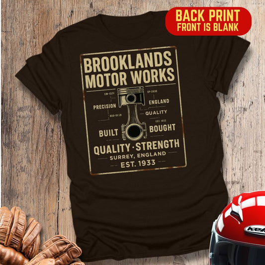 Brooklands Back Print T-Shirt