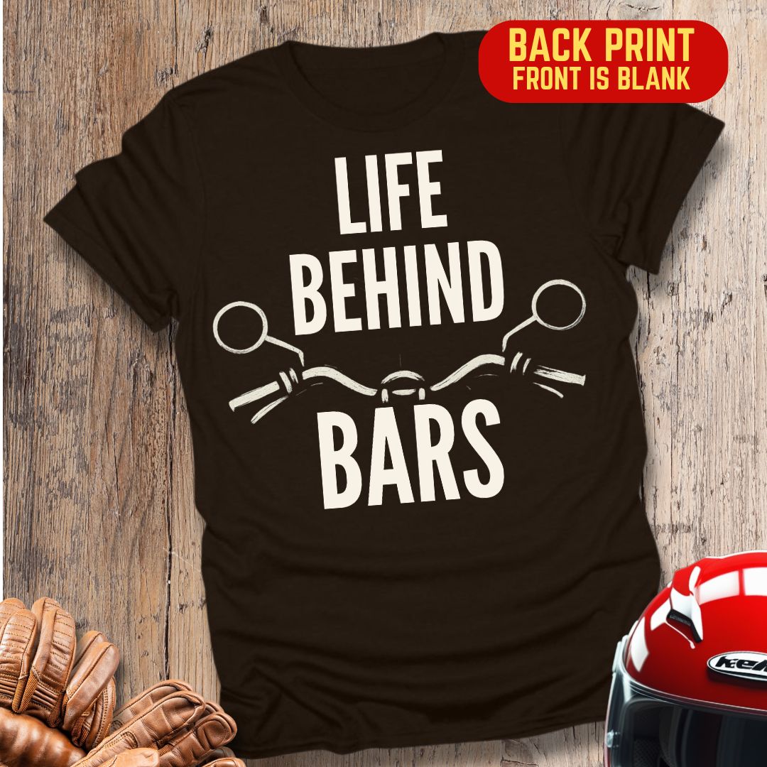 Behind Bars (Back Print) T-Shirt