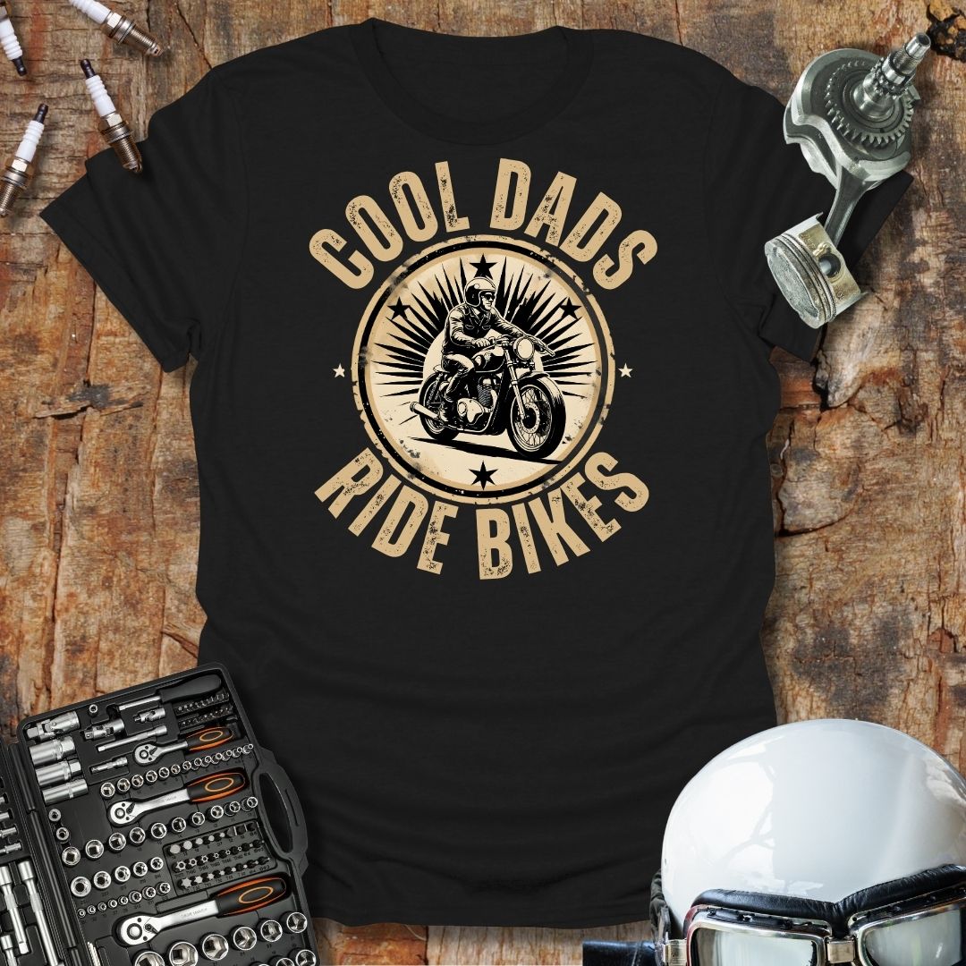 Cool Dads Ride Bikes T-Shirt