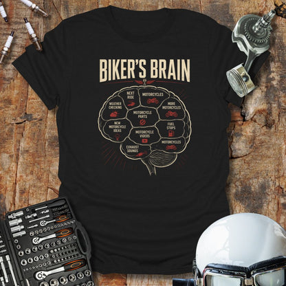Biker's Brain T-Shirt