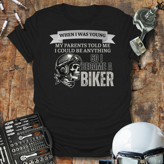 I Became A Biker T-Shirt