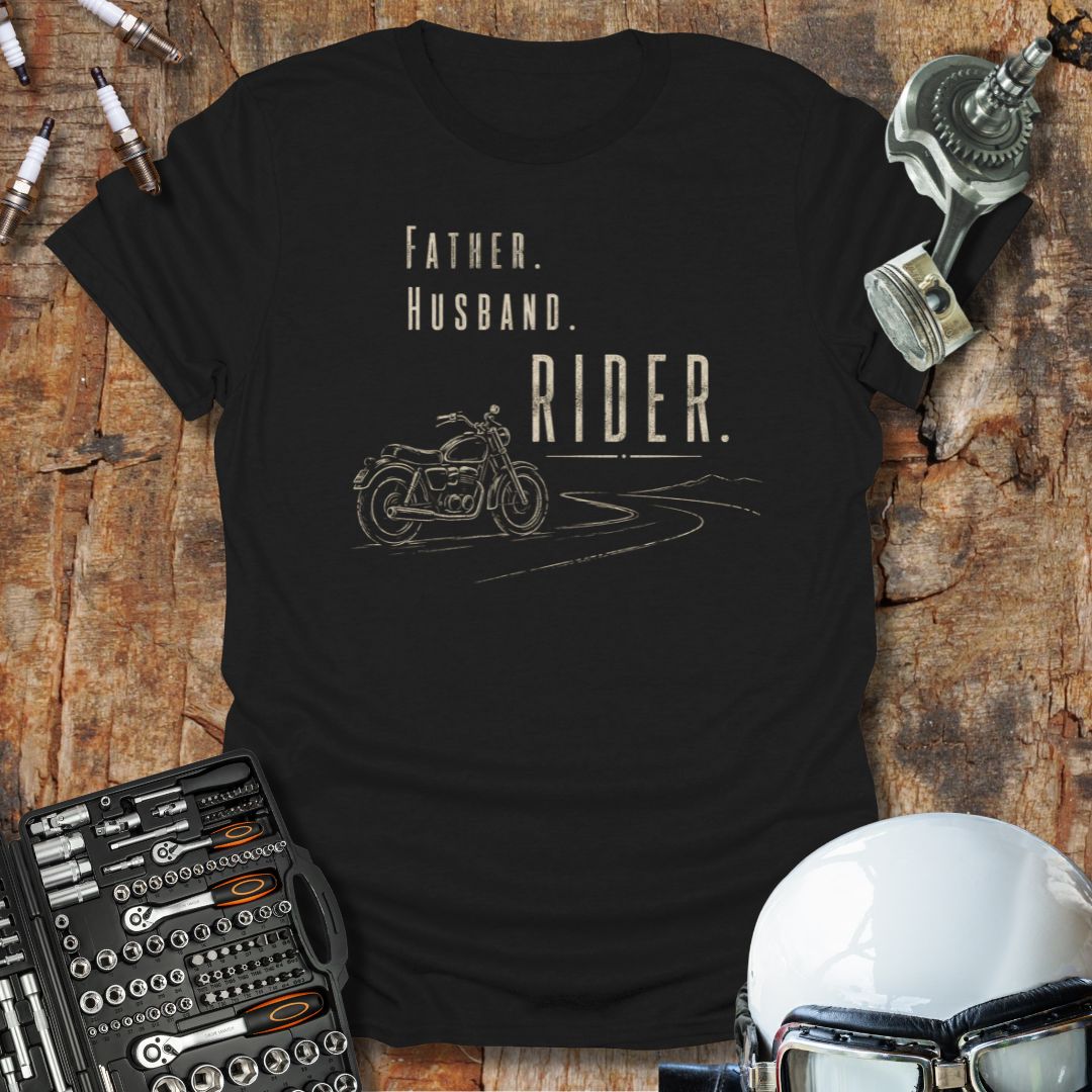 Father Husband Rider T-Shirt