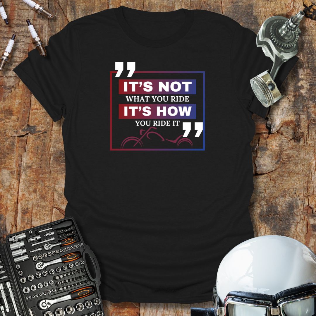 It's Not What, It's How T-Shirt
