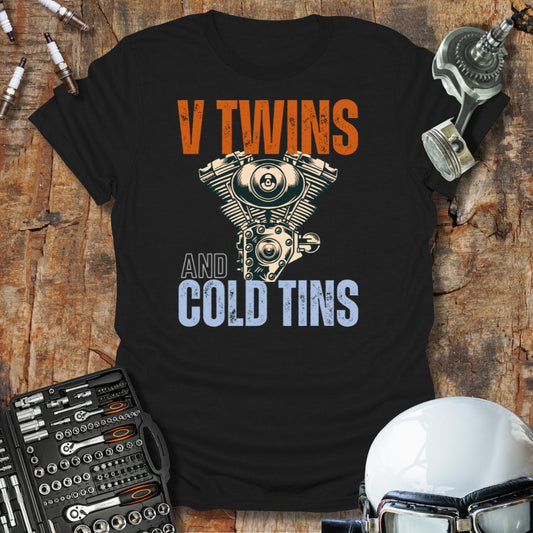 V Twins & Cold Tins T-Shirt