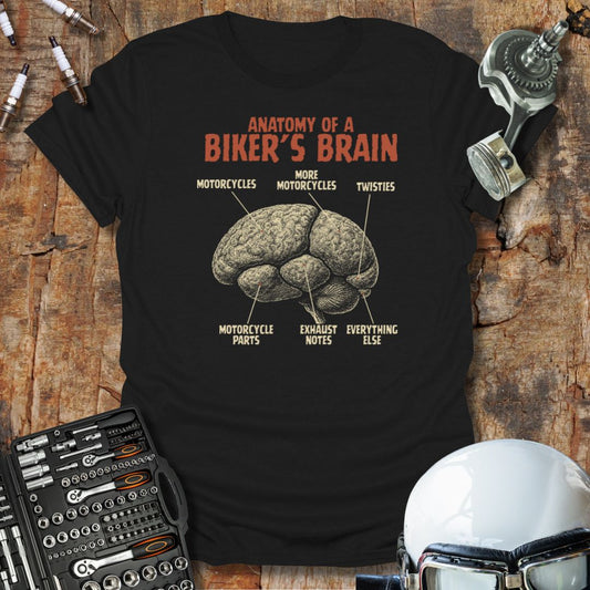 Biker's Brain (Garage Edition) T-Shirt
