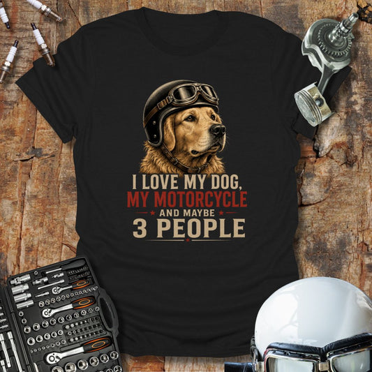 3 People Golden T-Shirt
