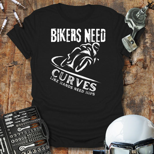Bikers Need Curves T-Shirt