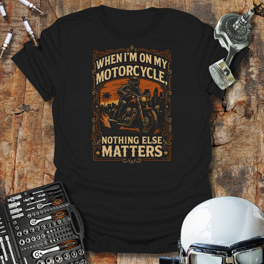 On My Motorcycle T-Shirt