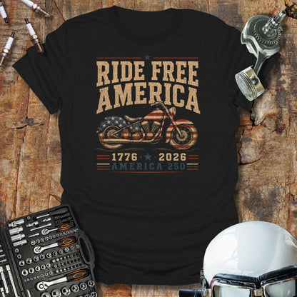 Ride Free America T-Shirt