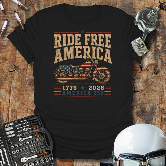 Ride Free America T-Shirt