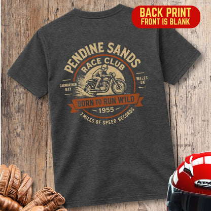 Pendine Sands Back Print T-Shirt