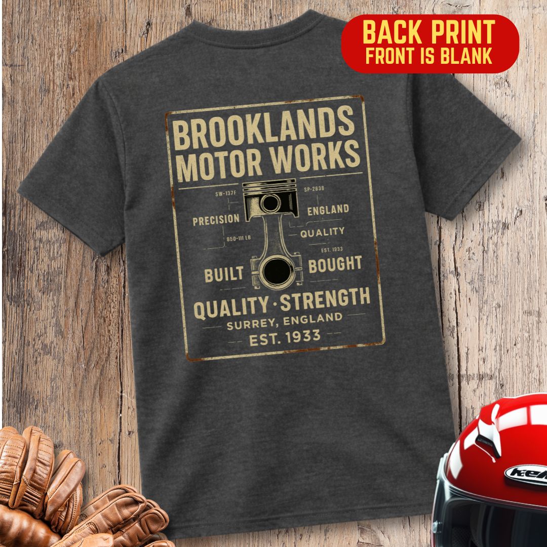Brooklands Back Print T-Shirt