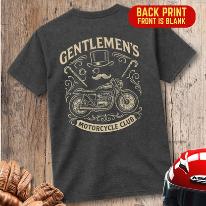 Gentlemen Back Print T-Shirt