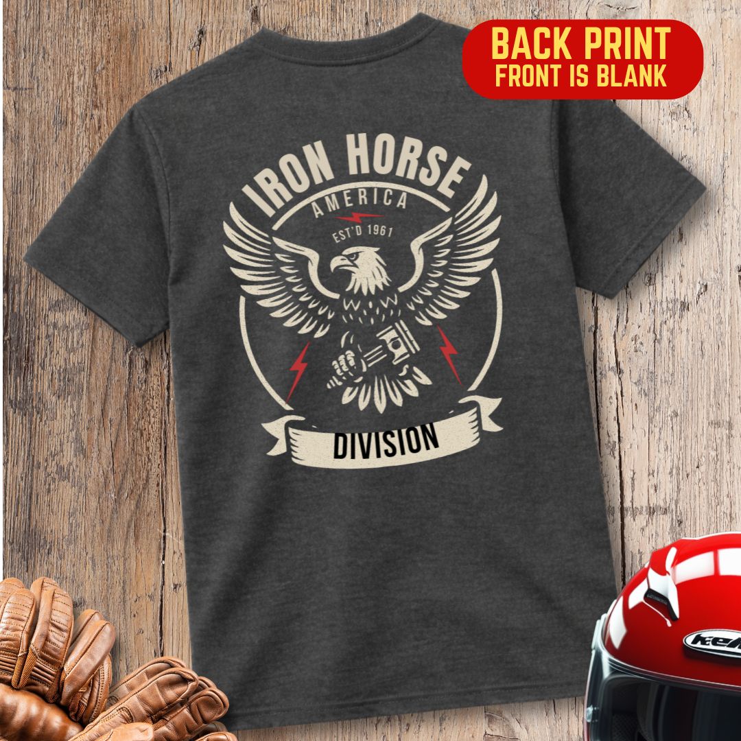 Iron Horse Division Back Print T-Shirt