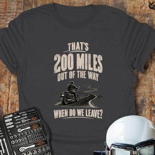 When Do We Leave? T-Shirt