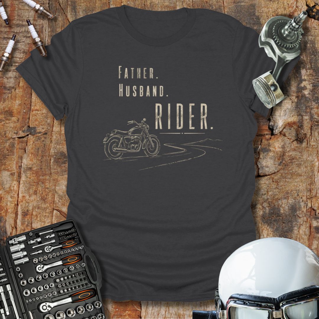 Father Husband Rider T-Shirt