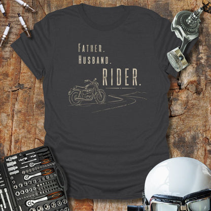 Father Husband Rider T-Shirt