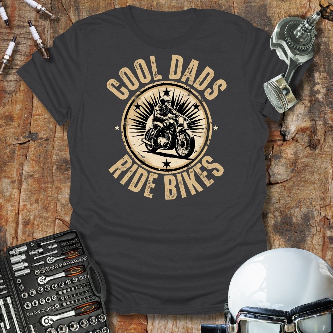 Cool Dads Ride Bikes T-Shirt