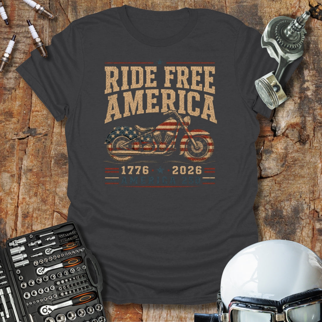 Ride Free America T-Shirt