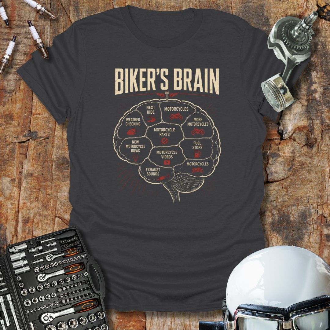 Biker's Brain T-Shirt