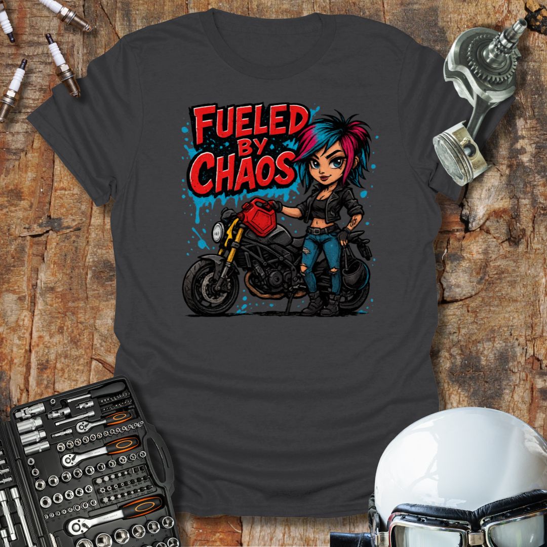 Fueled by Chaos (Female) T-Shirt