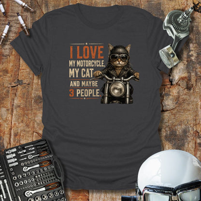 I Love My Cat T-Shirt