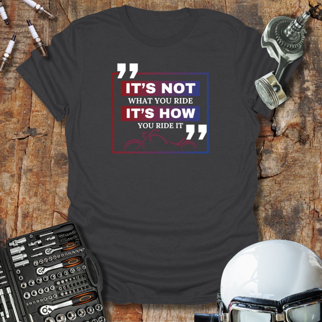 It's Not What, It's How T-Shirt