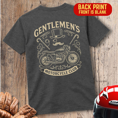 Gentlemen Back Print T-Shirt