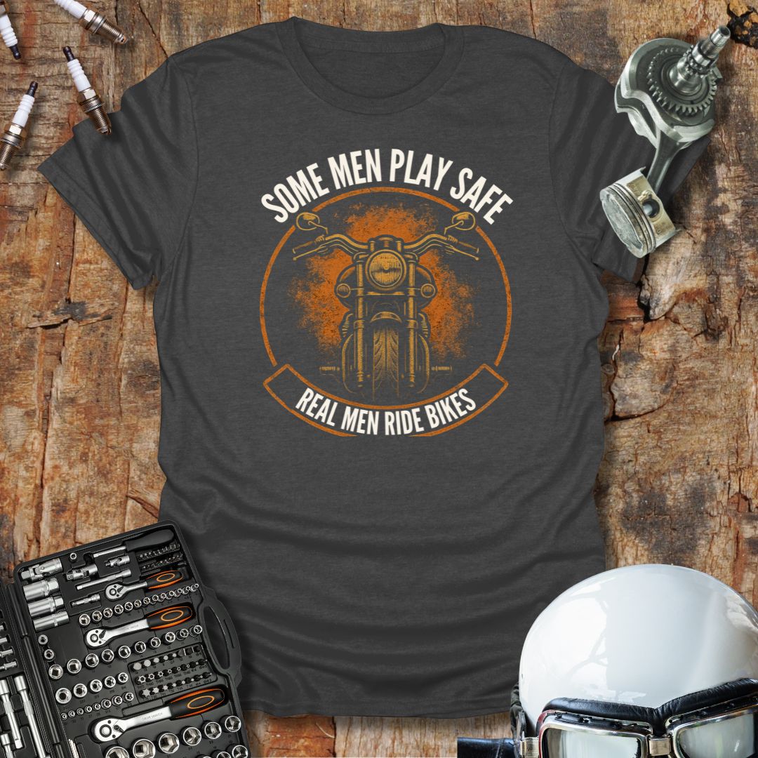 Real Men Ride Bikes T-Shirt