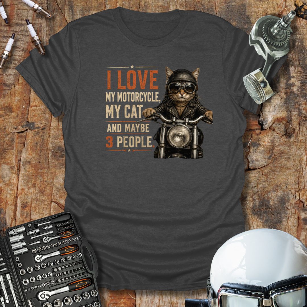I Love My Cat T-Shirt
