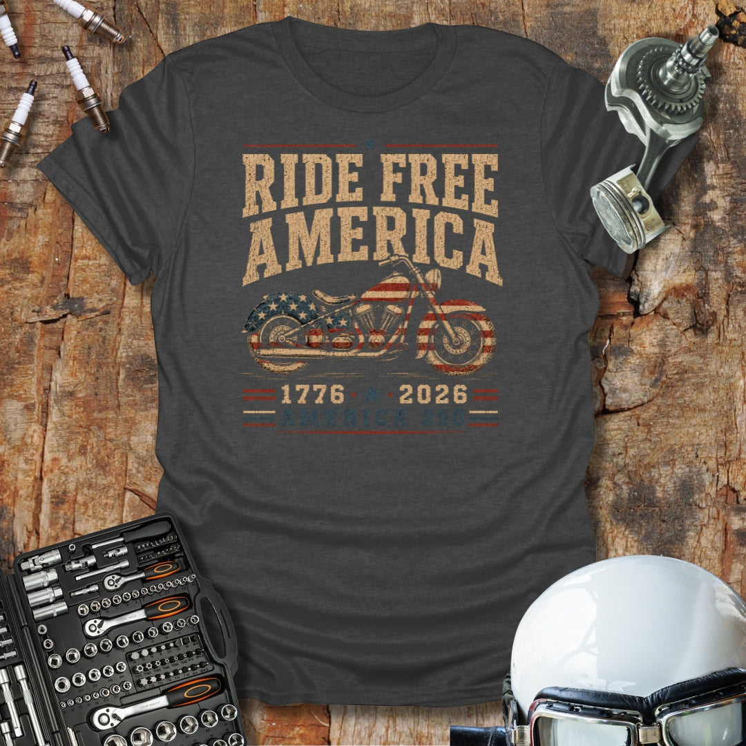 Ride Free America T-Shirt