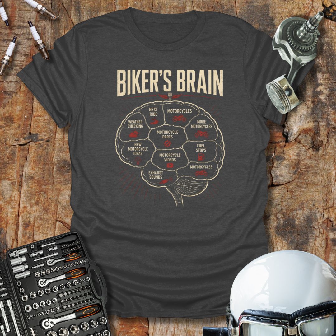 Biker's Brain T-Shirt